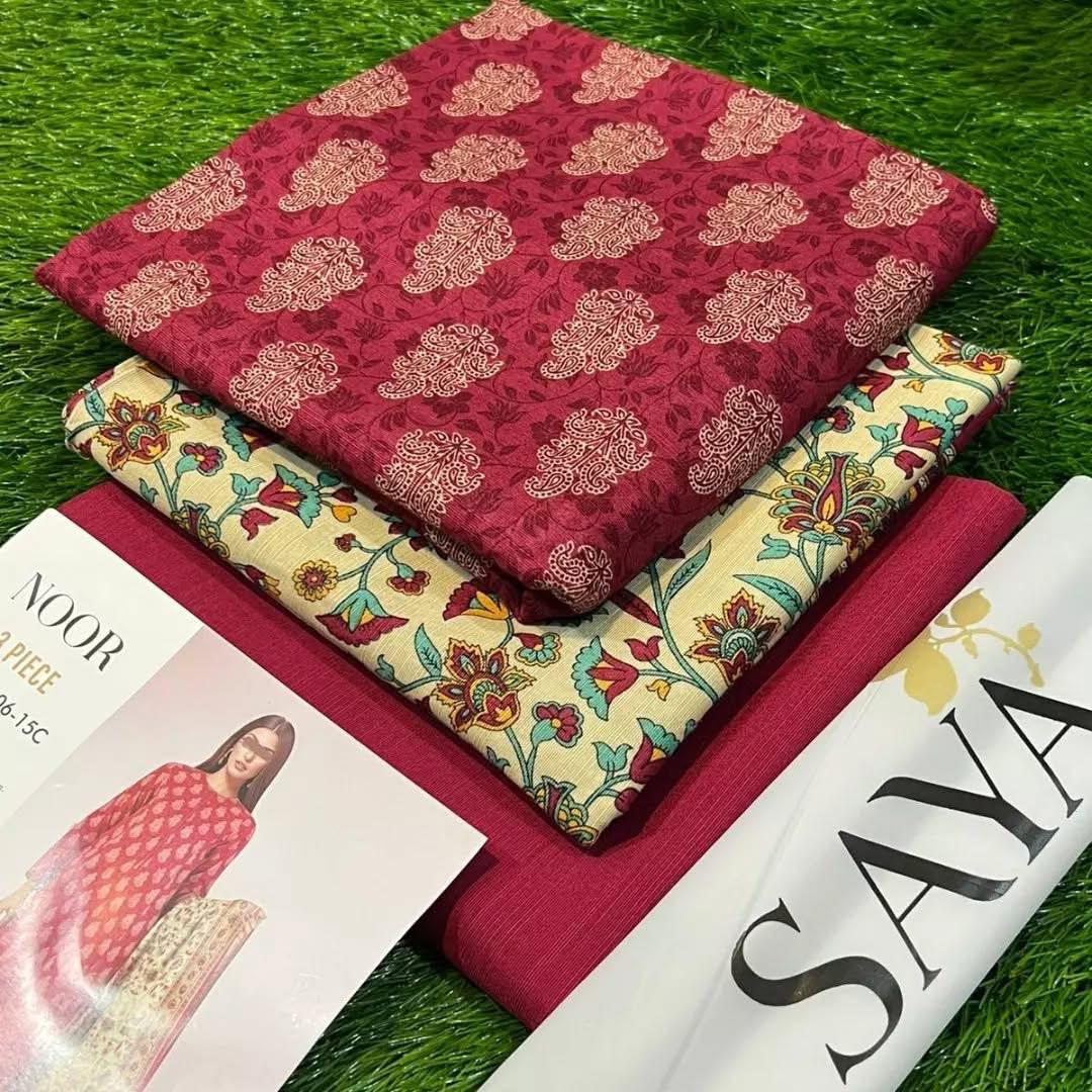 Khaddar 3 Piece